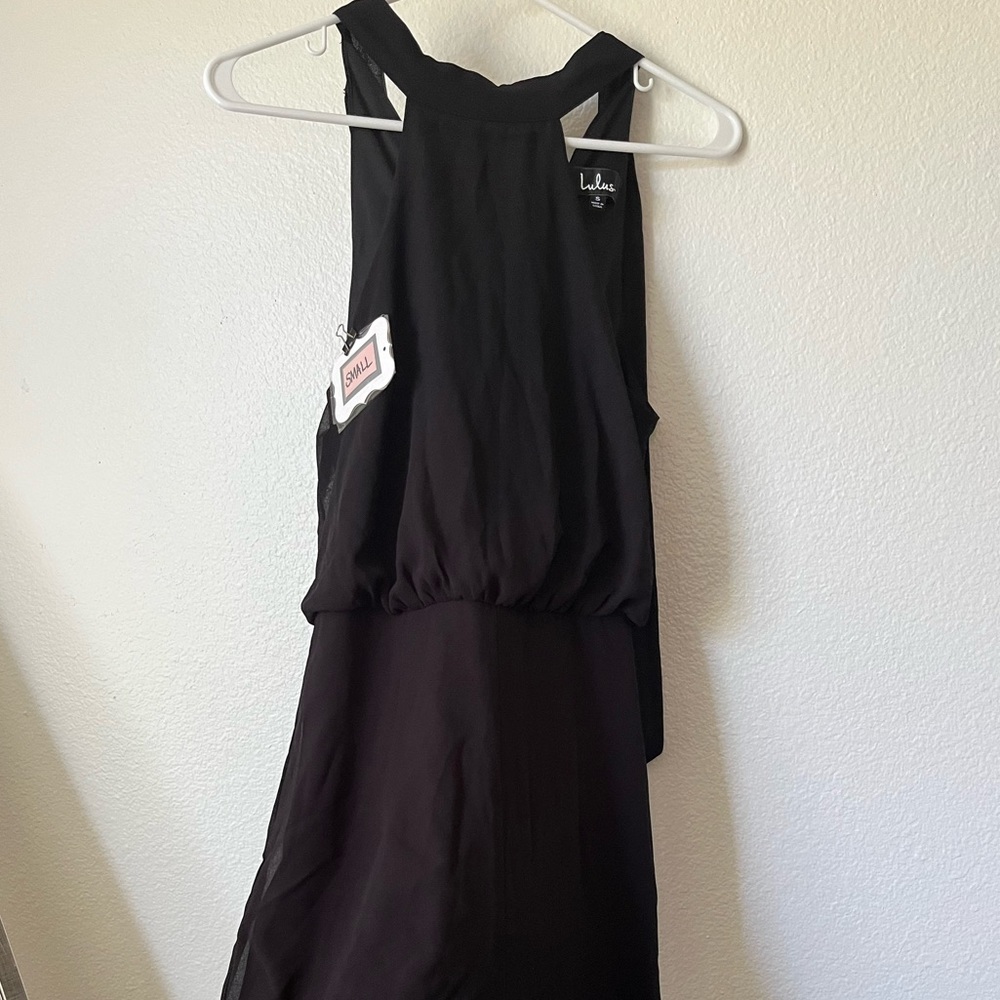Lulus black jumpsuit